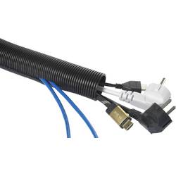 TRU COMPONENTS 1593176 TC-CRR35P203 ochranný husí krk černá 34.90 mm metrové zboží