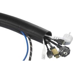 TRU COMPONENTS 1593177 TC-CRR48P203 ochranný husí krk černá 47.50 mm metrové zboží