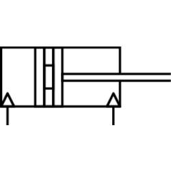 IMI NORGREN RT/57108/M/10 kulatý válec délka: 10 mm 1 ks