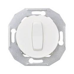 ELSO WDE011031 Křížový spínač ELSO WDE011031 se středovou deskou, bílý pro renovaci křížový spínač Renova bílá 1 ks