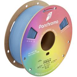 Polymaker CA19017 Panchroma vlákno pro 3D tiskárny PLA plast Filament pro vysokorychlostní 3D tisk 1.75 mm 1000 g Kamenná modrá, Skalní modrá, modrá 1 ks