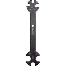 TOOLCRAFT TO-5693100 17 g oboustranný očkový klíč Délka klíče (cm) (jen pro nadpis) 3 - 8 mm