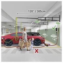 Barkan BK-EV300WM Nástěnný držák kabelů