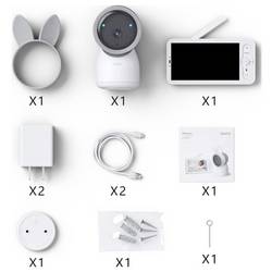 Arenti AINanny A4 Kit Plus Chůvička a kamera Wi-Fi, bezdrátový 2.4 GHz, 5 GHz