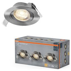 OSRAM HOMELIGHTING 4099854595554 stropní lampa, LED stropní reflektor, LED modul, pevně vestavěné LED, saténovo-niklová