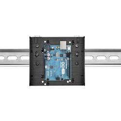 Renkforce držák DIN-Rail Vhodné pro (vývojové sady): Raspberry Pi®, Arduino, Banana Pi včetně montáže na lištu černá