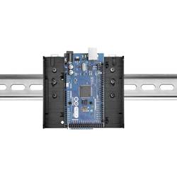 Renkforce držák DIN-Rail Vhodné pro (vývojové sady): Raspberry Pi®, Arduino, Banana Pi včetně montáže na lištu černá