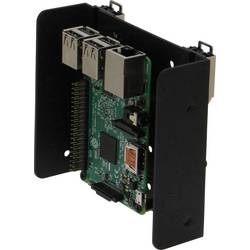 Renkforce držák DIN-Rail Vhodné pro (vývojové sady): Raspberry Pi®, Arduino, Banana Pi včetně montáže na lištu černá