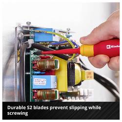Einhell sada šroubováků VDE, velikost SL 4.0, SL 5.5, PH 1, PH 2