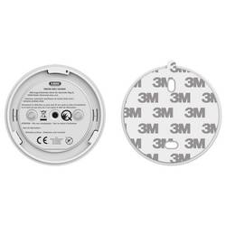 ABUS ABUS PREFIRA Mini Plus detektor kouře miniaturní, vč. magnetického upevnění, vč. baterie s životností 10 let (Ø x v) 70 mm x 44 mm