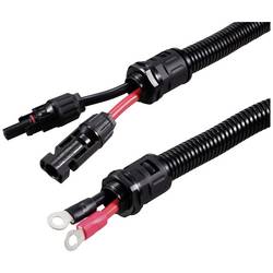 Solární zástrčka pro kabelové očko M6, délka kabelu 250 mm TC-12195640 černá, červená TRU COMPONENTS Množství: 1 ks