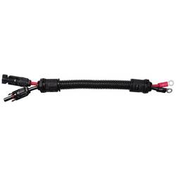 Solární zástrčka pro kabelové očko M6, délka kabelu 250 mm TC-12195640 černá, červená TRU COMPONENTS Množství: 1 ks