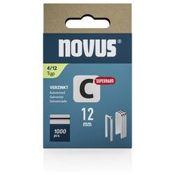 Novus Tools 042-0800 sponky s úzkým hřbetem Typ 4 1000 ks Rozměry (d x š) 12 mm x 6.1 mm