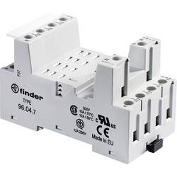 Finder 96.04.7 patice pro relé lokátor řada 96 , Finder 56.34, (d x š x v) 48.2 x 43.4 x 82.5 mm, Piece, 1 ks