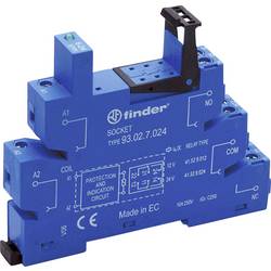 Finder 93.02.0.024 patice pro relé lokátor řada 41 , Finder 41.52, Finder 41.61, (d x š x v) 77.1 x 14 x 89.7 mm, Piece, 1 ks