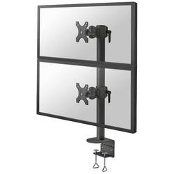 Neomounts FPMA-D960DVBLACKPLUS držák na stůl pro monitor 2 Displej: (s) 43,2 cm (17) - 124,5 cm (49) černá nakláněcí, otočný, naklápěcí, nastavitelná výška