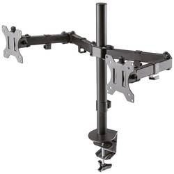 Neomounts FPMA-D550DBLACK držák na stůl pro monitor 2 Displej: (s) 25,4 cm (10) - 81,3 cm (32) černá nakláněcí, otočný, naklápěcí, nastavitelná výška