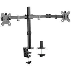 Neomounts FPMA-D550DBLACK držák na stůl pro monitor 2 Displej: (s) 25,4 cm (10) - 81,3 cm (32) černá nakláněcí, otočný, naklápěcí, nastavitelná výška