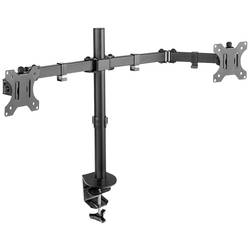 Neomounts FPMA-D550DBLACK držák na stůl pro monitor 2 Displej: (s) 25,4 cm (10) - 81,3 cm (32) černá nakláněcí, otočný, naklápěcí, nastavitelná výška