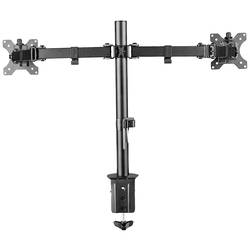 Neomounts FPMA-D550DBLACK držák na stůl pro monitor 2 Displej: (s) 25,4 cm (10) - 81,3 cm (32) černá nakláněcí, otočný, naklápěcí, nastavitelná výška