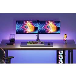 Neomounts FPMA-D550DBLACK držák na stůl pro monitor 2 Displej: (s) 25,4 cm (10) - 81,3 cm (32) černá nakláněcí, otočný, naklápěcí, nastavitelná výška