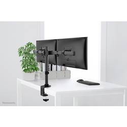 Neomounts FPMA-DCB100DBLACK držák na stůl pro monitor 25,4 cm (10) - 68,6 cm (27) nakláněcí, otočný, naklápěcí, nastavitelná výška černá