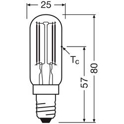 OSRAM HOMELIGHTING 4099854247330 LED Energetická třída (EEK2021) E (A - G) E14 6.5 W = 55 W teplá bílá (Ø x v) 25 mm x 25 mm 1 ks