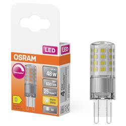 OSRAM HOMELIGHTING 4099854247583 LED Energetická třída (EEK2021) D (A - G) G9 4.4 W = 48 W teplá bílá (Ø x v) 18 mm x 18 mm 1 ks
