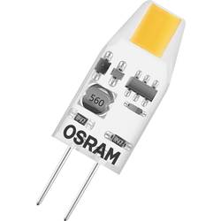 OSRAM HOMELIGHTING 4099854340284 LED Energetická třída (EEK2021) F (A - G) G4 1 W = 10 W teplá bílá (Ø x v) 10 mm x 10 mm 5 ks