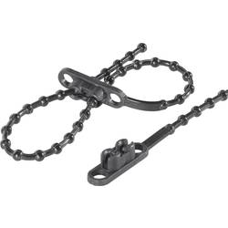 TRU COMPONENTS 1592905, TC-KTVR145BK203, kuličkový pásek stahovací, 2 mm, 145 mm, černá, s dvojitou hlavou, 100 ks