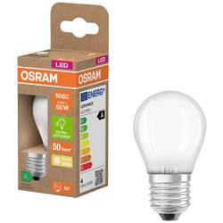 OSRAM HOMELIGHTING 4099854255830 LED Energetická třída (EEK2021) A (A - G) E27 kapkový tvar 3.8 W = 60 W teplá bílá (Ø x v) 45 mm x 45 mm 1 ks