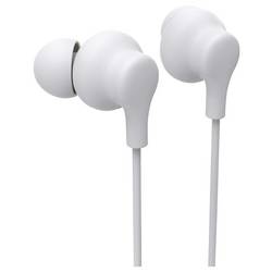 Hama Curly špuntová sluchátka (In Ear) kabelová bílá regulace hlasitosti telefon