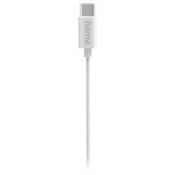 Hama Curly špuntová sluchátka (In Ear) kabelová bílá regulace hlasitosti telefon