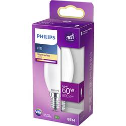 Philips LED 76269800 LED Energetická třída (EEK2021) E (A - G) E14 svíčkový tvar 6.5 W = 60 W teplá bílá (Ø x v) 3.5 cm x 9.7 cm 1 ks