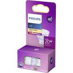 Philips LED 77405900 LED Energetická třída (EEK2021) F (A - G) GU4 žárovka 2.3 W = 20 W teplá bílá (Ø x d) 3.55 cm x 3.95 cm 1 ks