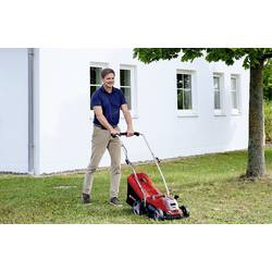 Einhell Power X-Change GE-CM 18/33 Li (1x4,0Ah) akumulátor Akumulátorová sekačka vč. nabíječky, + akumulátor 18 V šířka sekání 33 cm Určen pro 200 m²
