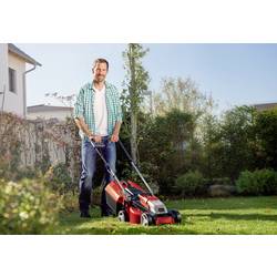 Einhell Power X-Change GE-CM 18/30 Li (1x3,0Ah) akumulátor Akumulátorová sekačka vč. nabíječky, + akumulátor 18 V šířka sekání 30 cm Určen pro 150 m²