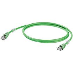 Weidmüller 1166000050 RJ45 síťové kabely, propojovací kabely CAT 5 SF/UTP 5.00 m zelená samozhášecí, odolné proti oleji 1 ks