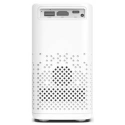 Denver projektor PR-4700 LCD 150 ANSI-Lumen 2560 x 1440 WQHD mini projektor, na krátké vzdálenost, provoz na akumulátor, integrovaný reproduktor, s dálkovým