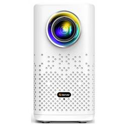 Denver projektor PR-4700 LCD 150 ANSI-Lumen 2560 x 1440 WQHD mini projektor, na krátké vzdálenost, provoz na akumulátor, integrovaný reproduktor, s dálkovým