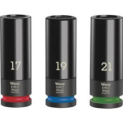 Wera Wheel Impaktor C Set 1 sada nástavců pro nástrčný klíč, metrický, 1/2 , 3dílná, 05004595001