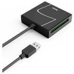 Hama externí čtečka paměťových karet USB-C® černá
