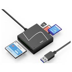 Hama externí čtečka paměťových karet USB-C® černá