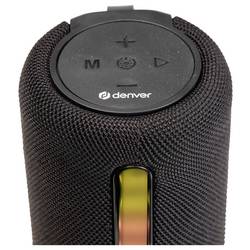 Denver BTL-330B BLACK Bluetooth® reproduktor Wi-Fi, USB, přenosné černá