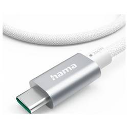 Hama Kabel USB-C USB 3.2 Gen1 USB-C ® zástrčka 1.5 m bílá 00201721