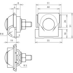 DEHN 380116 FSK 2X8.10 16 FRM10X50 AL montážní příslušenství 1 ks