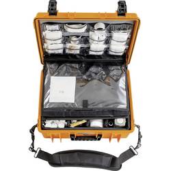 B & W International outdoor.cases Typ 6000 outdoorový kufřík, 32.6 l, (š x v x h) 510 x 215 x 419 mm, oranžová, 6000/O/MED