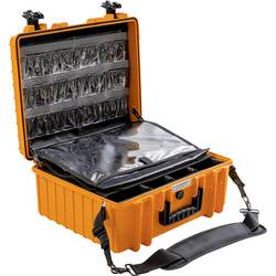 B & W International outdoor.cases Typ 6000 outdoorový kufřík, 32.6 l, (š x v x h) 510 x 215 x 419 mm, oranžová, 6000/O/MED