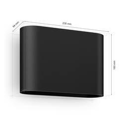 Philips Hue Hue venkovní nástěnné LED osvětlení 8720169234505 Hue Dymera Wall light 10.2 W RGBW