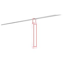Ledlenser 502921 AF2R Work LED pracovní osvětlení napájeno akumulátorem 50 lm, 500 lm, 1000 lm